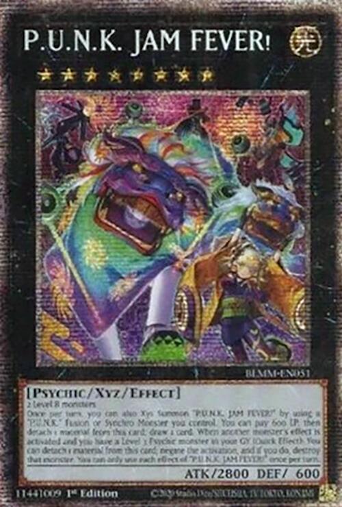 P.U.N.K. JAM FEVER! (Starlight Rare) [BLMM-EN051] Starlight Rare | Exor Games Bridgewater