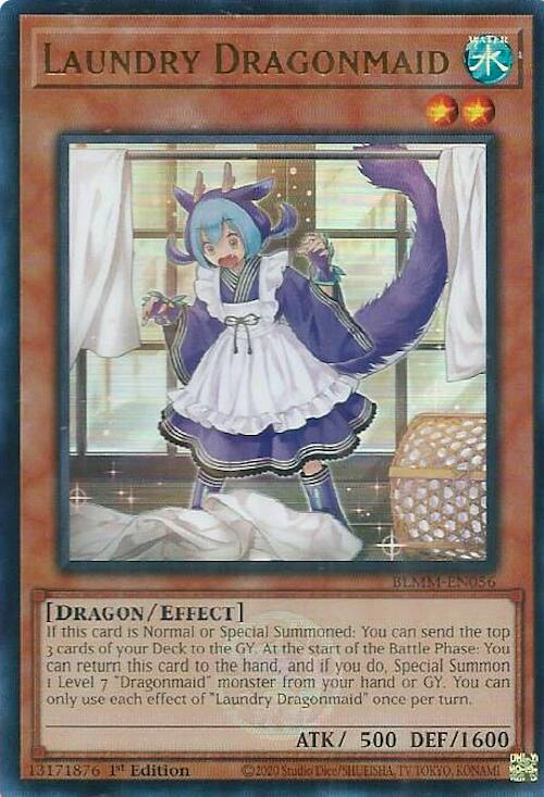 Laundry Dragonmaid [BLMM-EN056] Ultra Rare | Exor Games Bridgewater