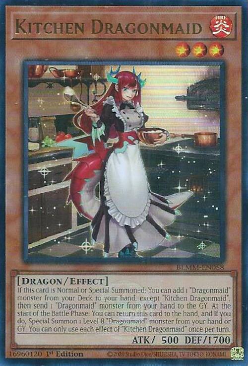 Kitchen Dragonmaid [BLMM-EN058] Ultra Rare | Exor Games Bridgewater