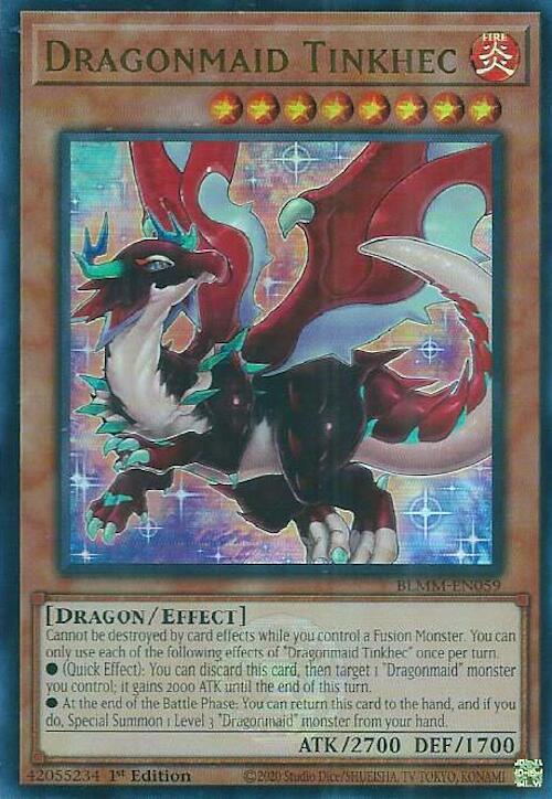 Dragonmaid Tinkhec [BLMM-EN059] Ultra Rare | Exor Games Bridgewater