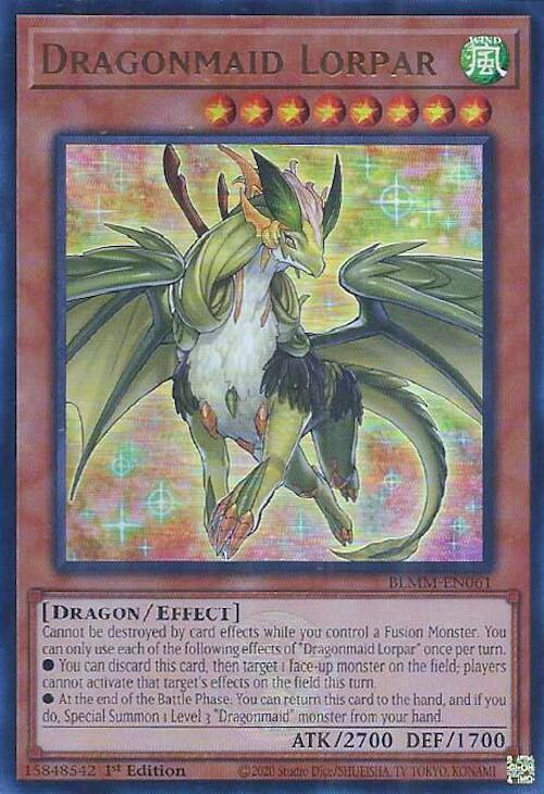 Dragonmaid Lorpar [BLMM-EN061] Ultra Rare | Exor Games Bridgewater