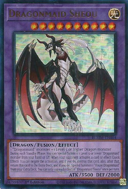 Dragonmaid Sheou [BLMM-EN064] Ultra Rare | Exor Games Bridgewater