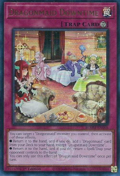 Dragonmaid Downtime [BLMM-EN068] Ultra Rare | Exor Games Bridgewater