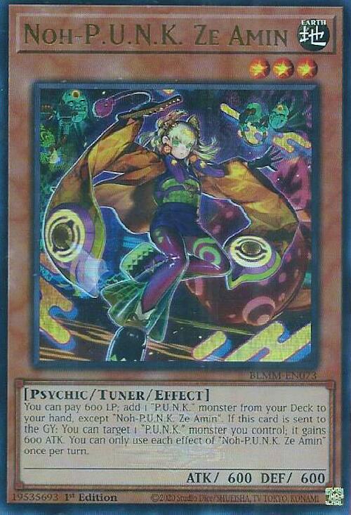 Noh-P.U.N.K. Ze Amin [BLMM-EN073] Ultra Rare | Exor Games Bridgewater