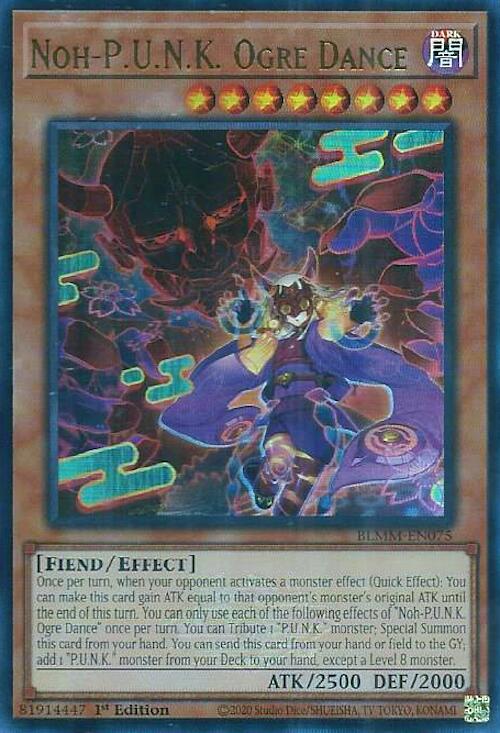 Noh-P.U.N.K. Ogre Dance [BLMM-EN075] Ultra Rare | Exor Games Bridgewater