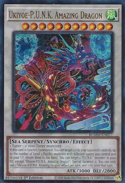 Ukiyoe-P.U.N.K. Amazing Dragon [BLMM-EN077] Ultra Rare | Exor Games Bridgewater