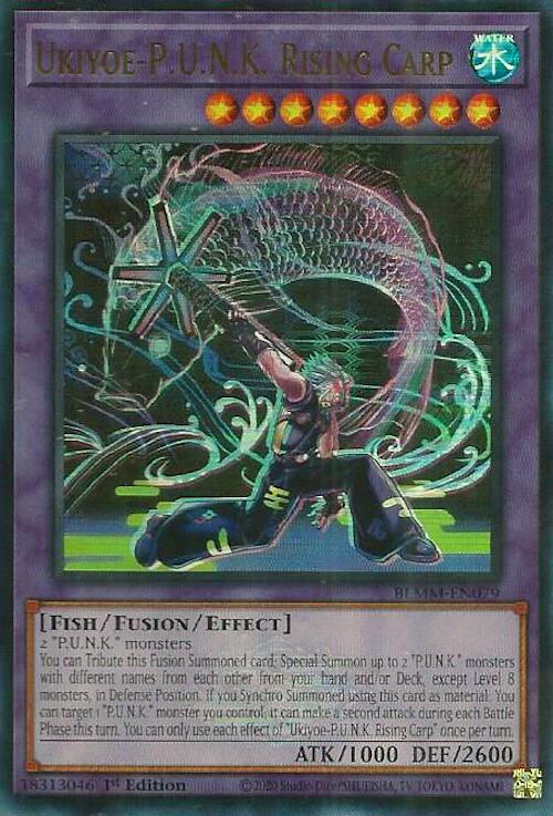 Ukiyoe-P.U.N.K. Rising Carp [BLMM-EN079] Ultra Rare | Exor Games Bridgewater