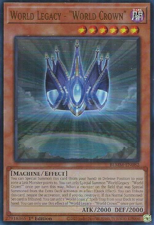 World Legacy - "World Crown" [BLMM-EN082] Ultra Rare | Exor Games Bridgewater