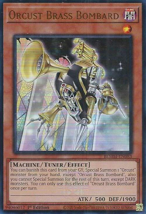 Orcust Brass Bombard [BLMM-EN083] Ultra Rare | Exor Games Bridgewater