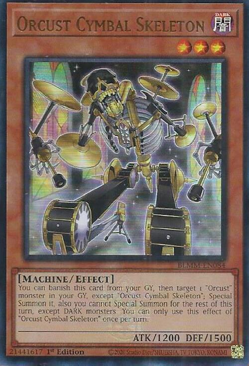 Orcust Cymbal Skeleton [BLMM-EN084] Ultra Rare | Exor Games Bridgewater