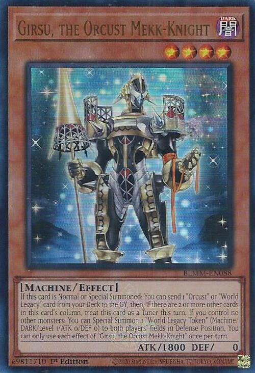 Girsu, the Orcust Mekk-Knight [BLMM-EN088] Ultra Rare | Exor Games Bridgewater