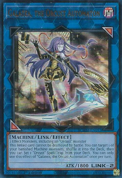 Galatea, the Orcust Automaton [BLMM-EN093] Ultra Rare | Exor Games Bridgewater