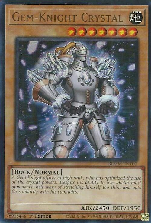 Gem-Knight Crystal [BLMM-EN100] Ultra Rare | Exor Games Bridgewater