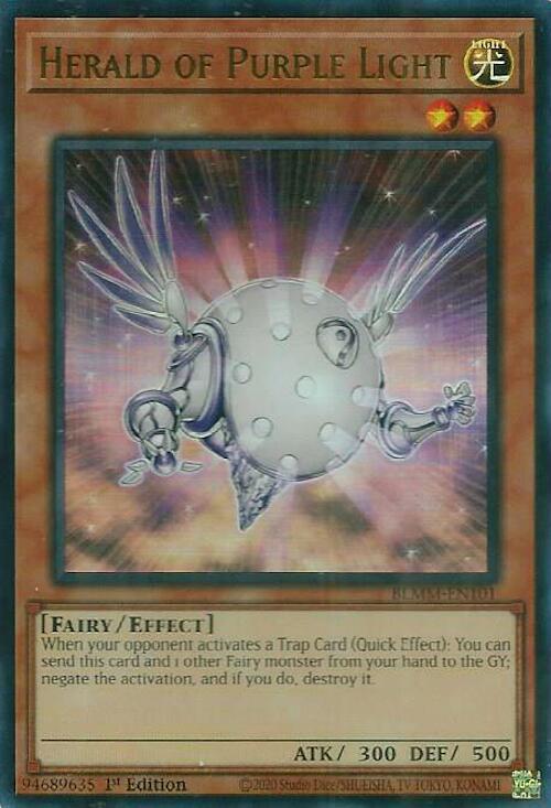 Herald of Purple Light [BLMM-EN101] Ultra Rare | Exor Games Bridgewater