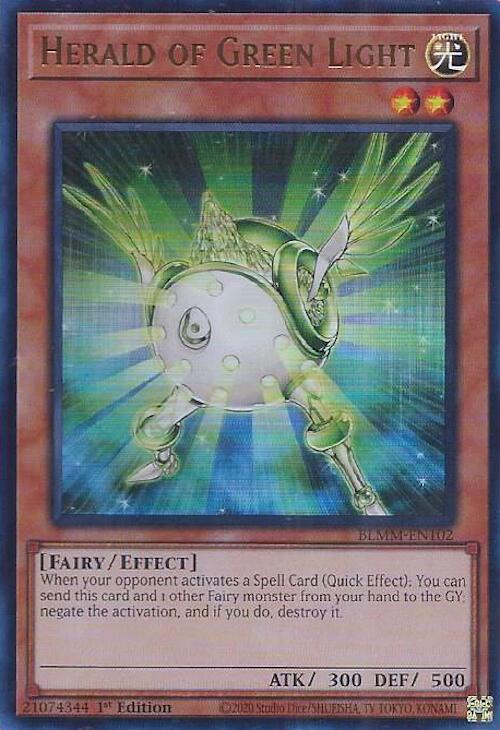 Herald of Green Light [BLMM-EN102] Ultra Rare | Exor Games Bridgewater