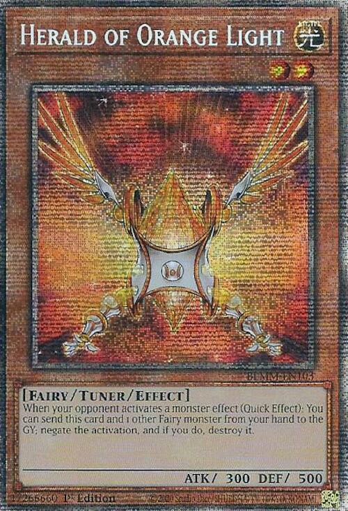 Herald of Orange Light (Starlight Rare) [BLMM-EN103] Starlight Rare | Exor Games Bridgewater