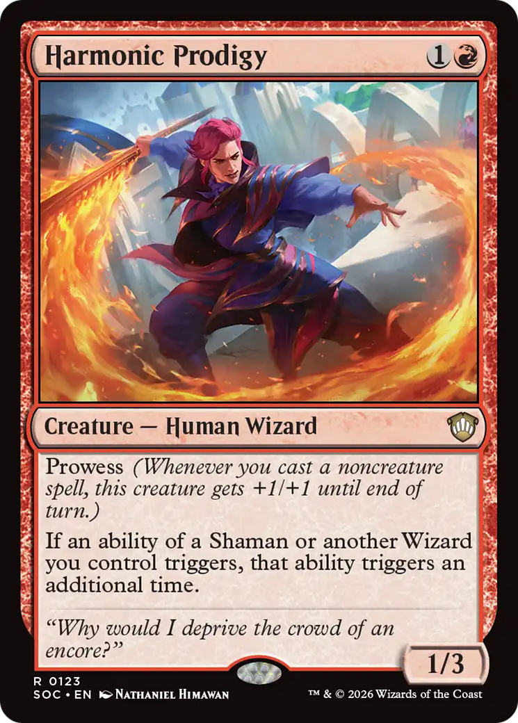 Harmonic Prodigy [Secrets of Strixhaven Commander] | Exor Games Bridgewater