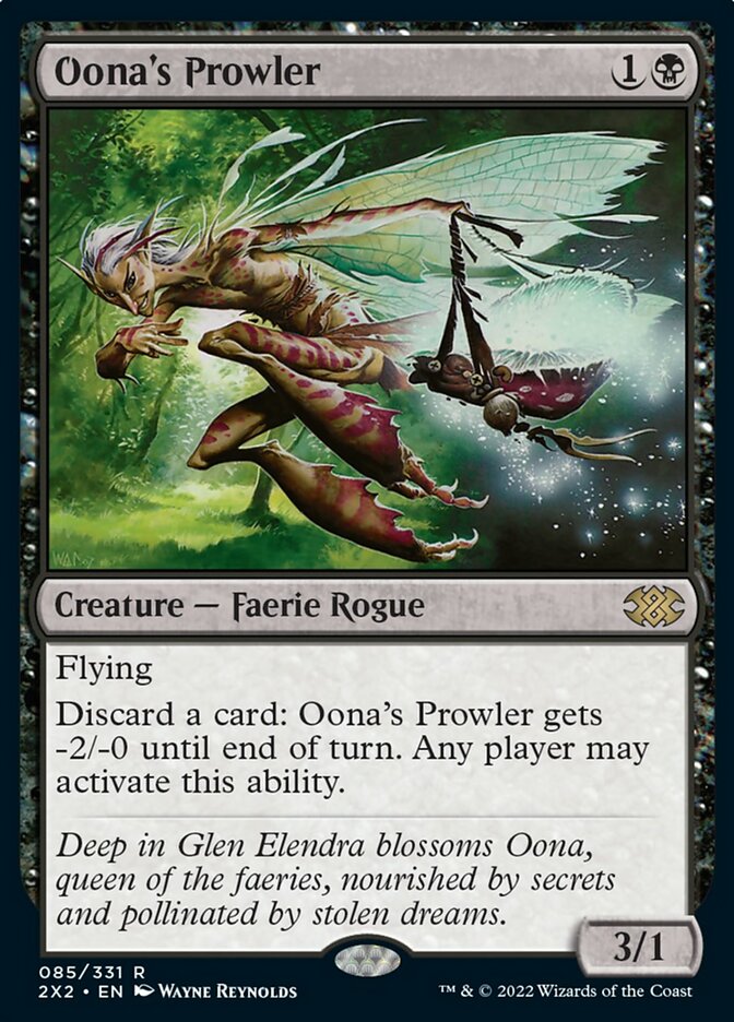 Oona's Prowler [Double Masters 2022] | Exor Games Bridgewater