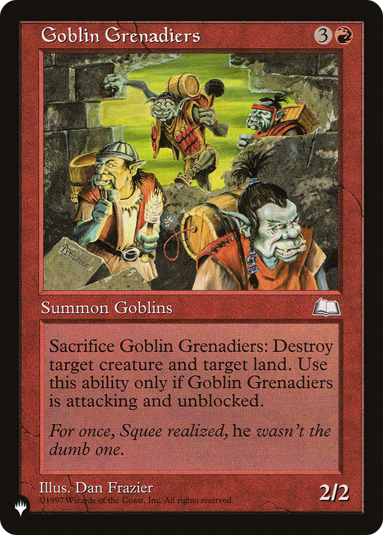 Goblin Grenadiers [The List Reprints] | Exor Games Bridgewater