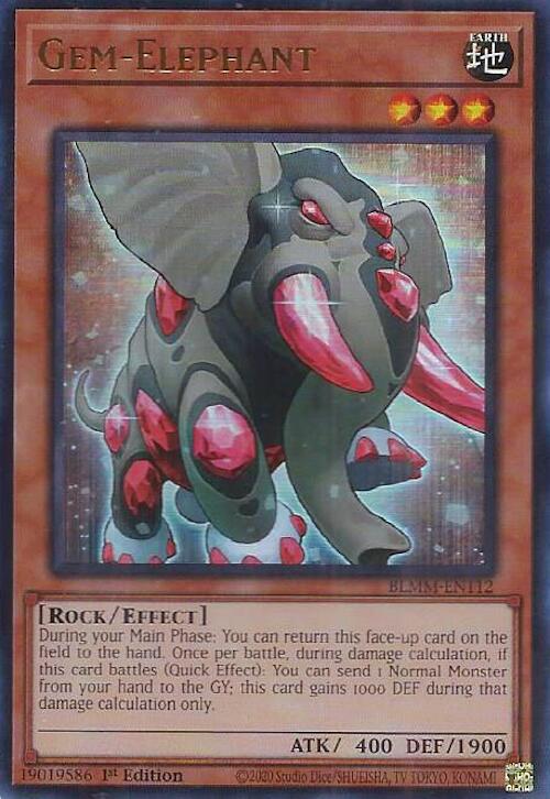 Gem-Elephant [BLMM-EN112] Ultra Rare | Exor Games Bridgewater