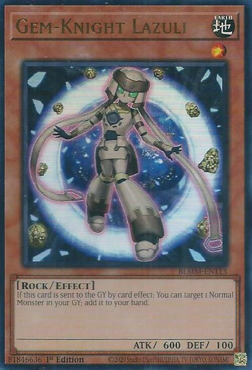 Gem-Knight Lazuli [BLMM-EN113] Ultra Rare | Exor Games Bridgewater