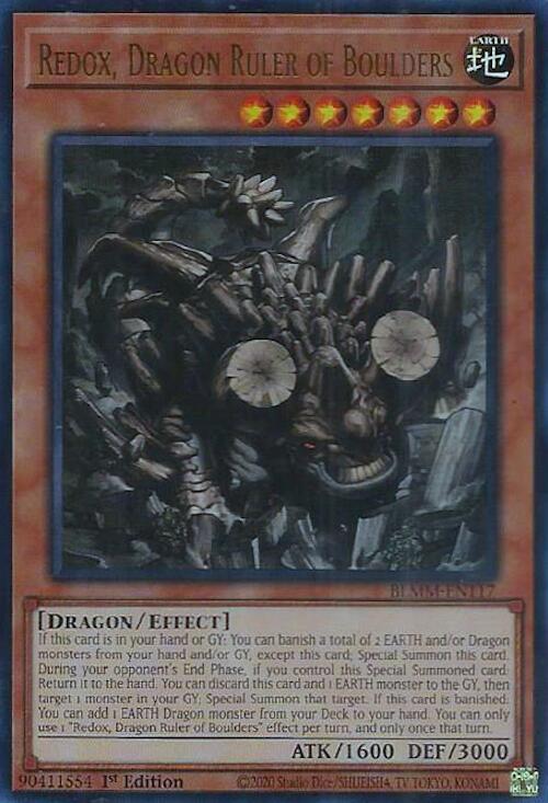 Redox, Dragon Ruler of Boulders [BLMM-EN117] Ultra Rare | Exor Games Bridgewater