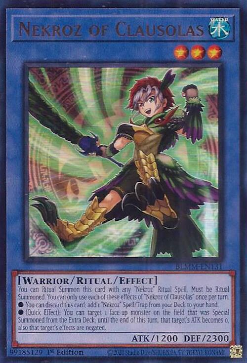 Nekroz of Clausolas [BLMM-EN131] Ultra Rare | Exor Games Bridgewater