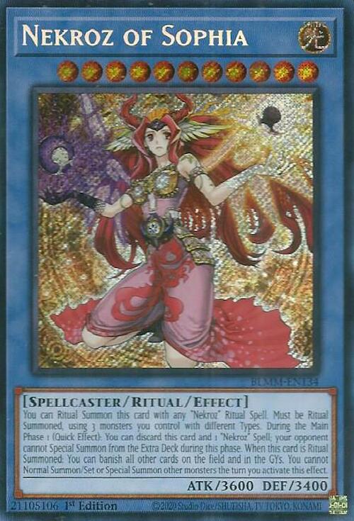 Nekroz of Sophia [BLMM-EN134] Secret Rare | Exor Games Bridgewater