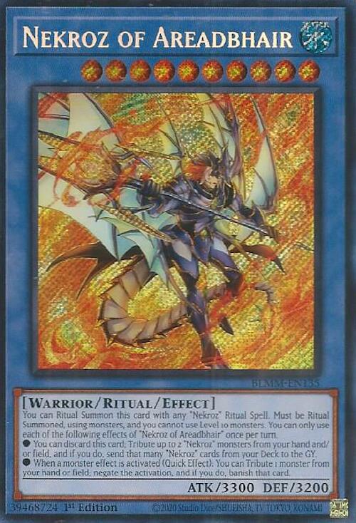 Nekroz of Areadbhair [BLMM-EN135] Secret Rare | Exor Games Bridgewater