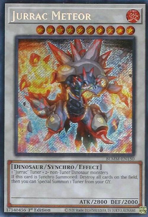 Jurrac Meteor [BLMM-EN150] Secret Rare | Exor Games Bridgewater