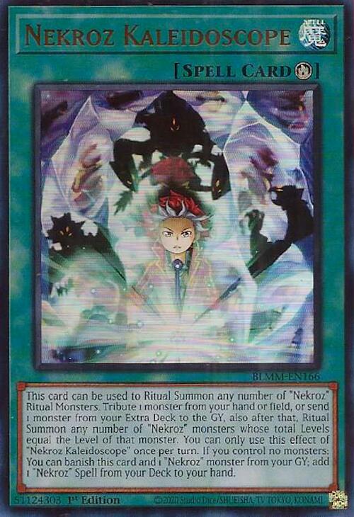 Nekroz Kaleidoscope [BLMM-EN166] Ultra Rare | Exor Games Bridgewater
