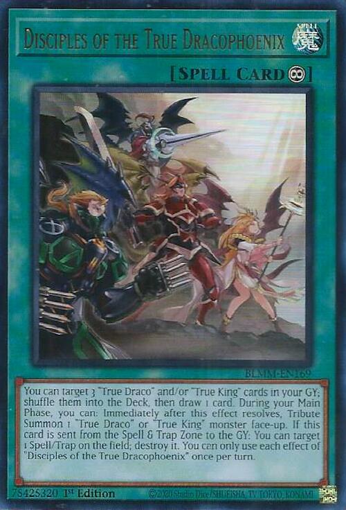 Disciples of the True Dracophoenix [BLMM-EN169] Ultra Rare | Exor Games Bridgewater