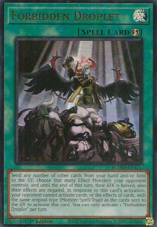Forbidden Droplet [BLMM-EN171] Ultra Rare | Exor Games Bridgewater
