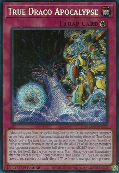 True Draco Apocalypse [BLMM-EN177] Secret Rare | Exor Games Bridgewater