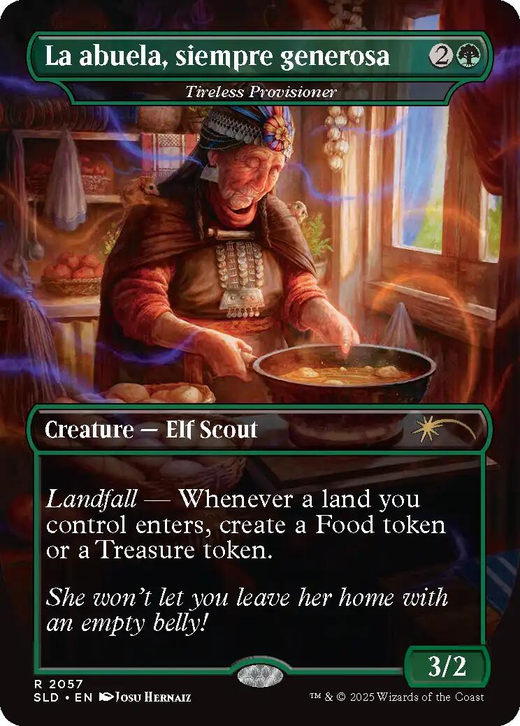La abuela, siempre generosa - Tireless Provisioner [Secret Lair Drop Series] | Exor Games Bridgewater