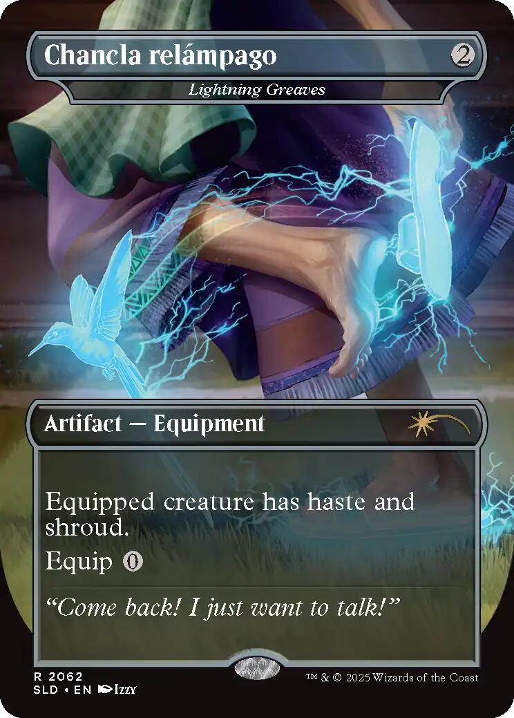 Chancla relampago - Lightning Greaves [Secret Lair Drop Series] | Exor Games Bridgewater