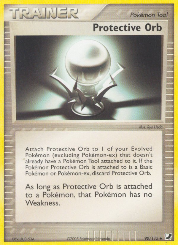 Protective Orb (90/115) [EX: Unseen Forces] | Exor Games Bridgewater