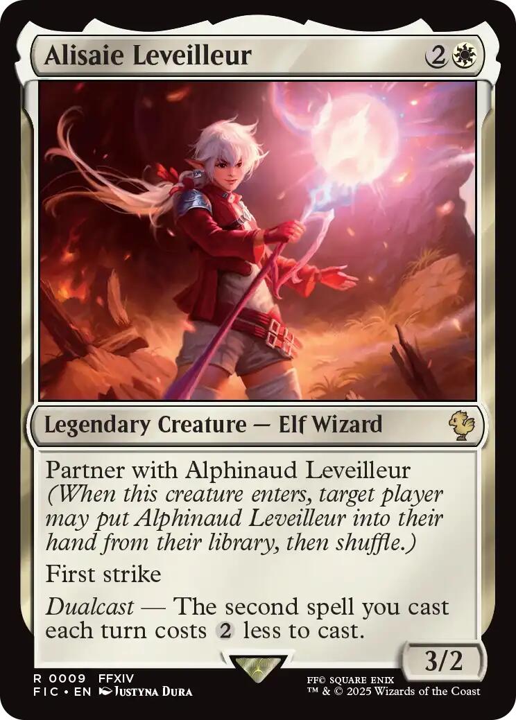 Alisaie Leveilleur (Surge Foil) [FINAL FANTASY Commander] | Exor Games Bridgewater