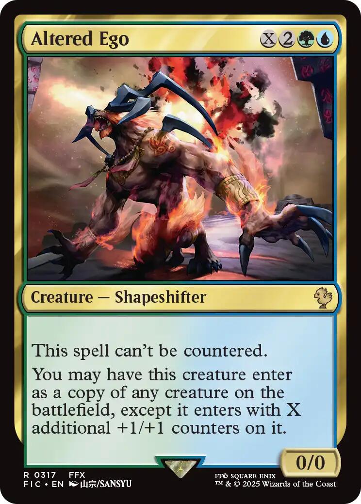 Altered Ego (Surge Foil) [FINAL FANTASY Commander] | Exor Games Bridgewater