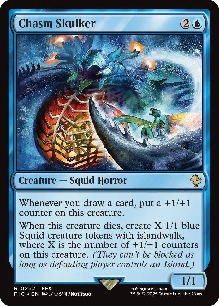 Chasm Skulker (Surge Foil) [FINAL FANTASY Commander] | Exor Games Bridgewater