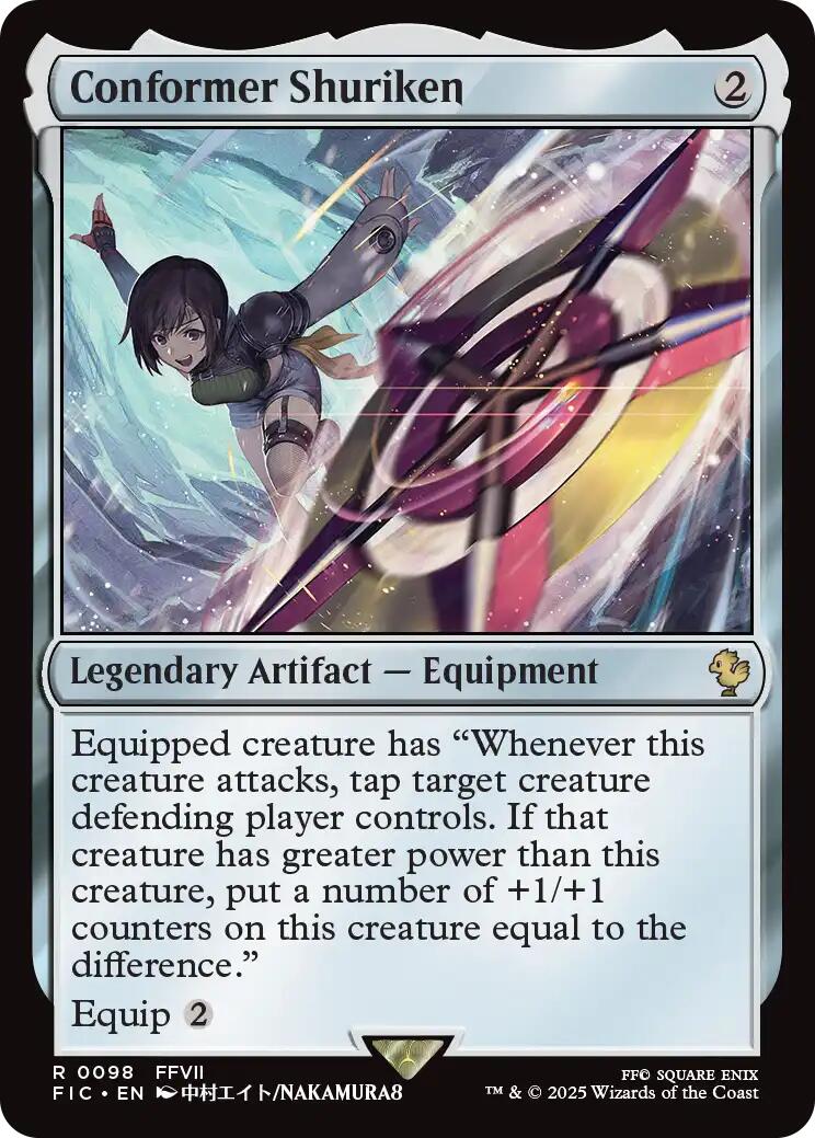 Conformer Shuriken (Surge Foil) [FINAL FANTASY Commander] | Exor Games Bridgewater