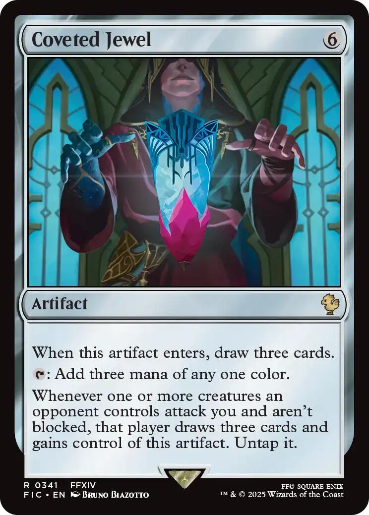 Coveted Jewel (Surge Foil) [FINAL FANTASY Commander] | Exor Games Bridgewater