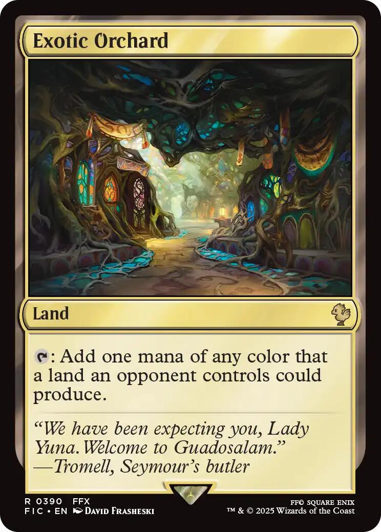 Exotic Orchard (Surge Foil) [FINAL FANTASY Commander] | Exor Games Bridgewater