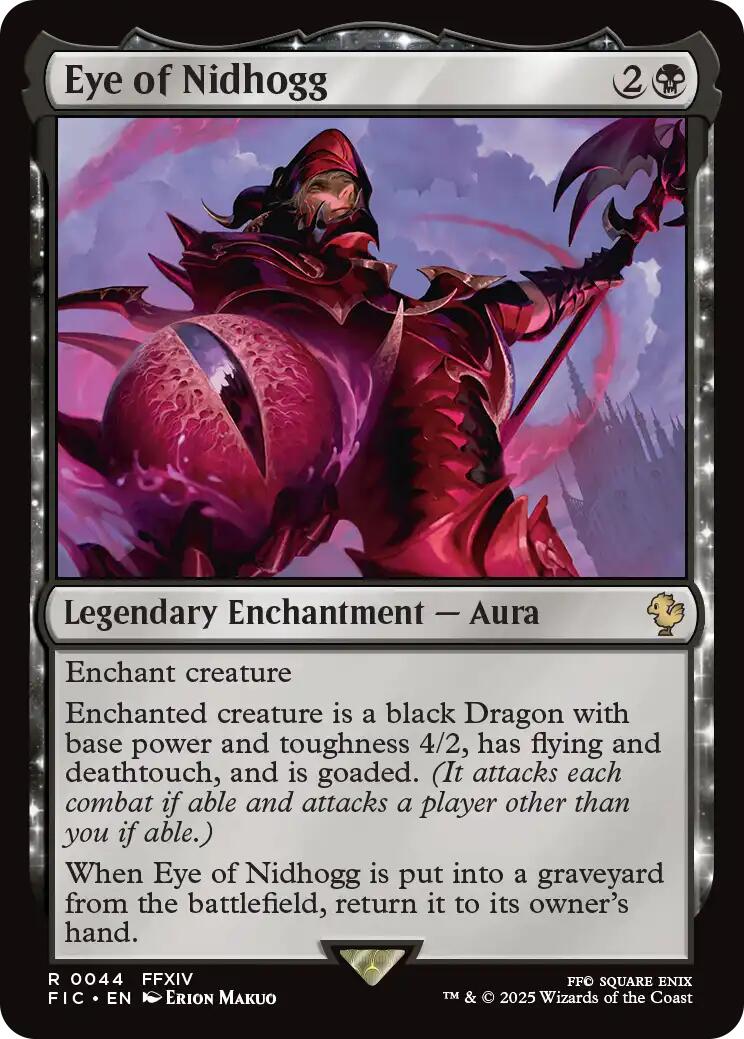 Eye of Nidhogg (Surge Foil) [FINAL FANTASY Commander] | Exor Games Bridgewater