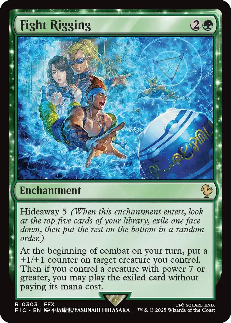 Fight Rigging (Surge Foil) [FINAL FANTASY Commander] | Exor Games Bridgewater