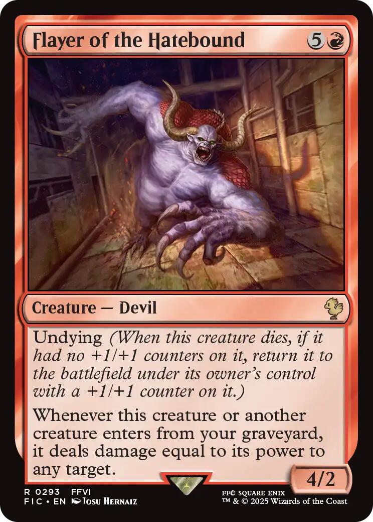 Flayer of the Hatebound (Surge Foil) [FINAL FANTASY Commander] | Exor Games Bridgewater