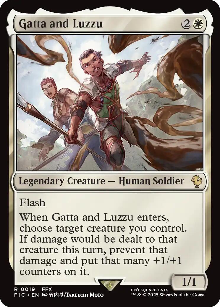 Gatta and Luzzu (Surge Foil) [FINAL FANTASY Commander] | Exor Games Bridgewater