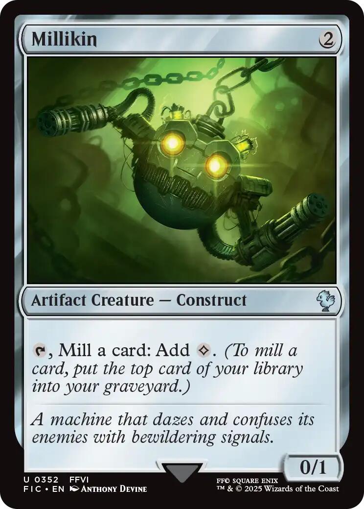 Millikin (Surge Foil) [FINAL FANTASY Commander] | Exor Games Bridgewater