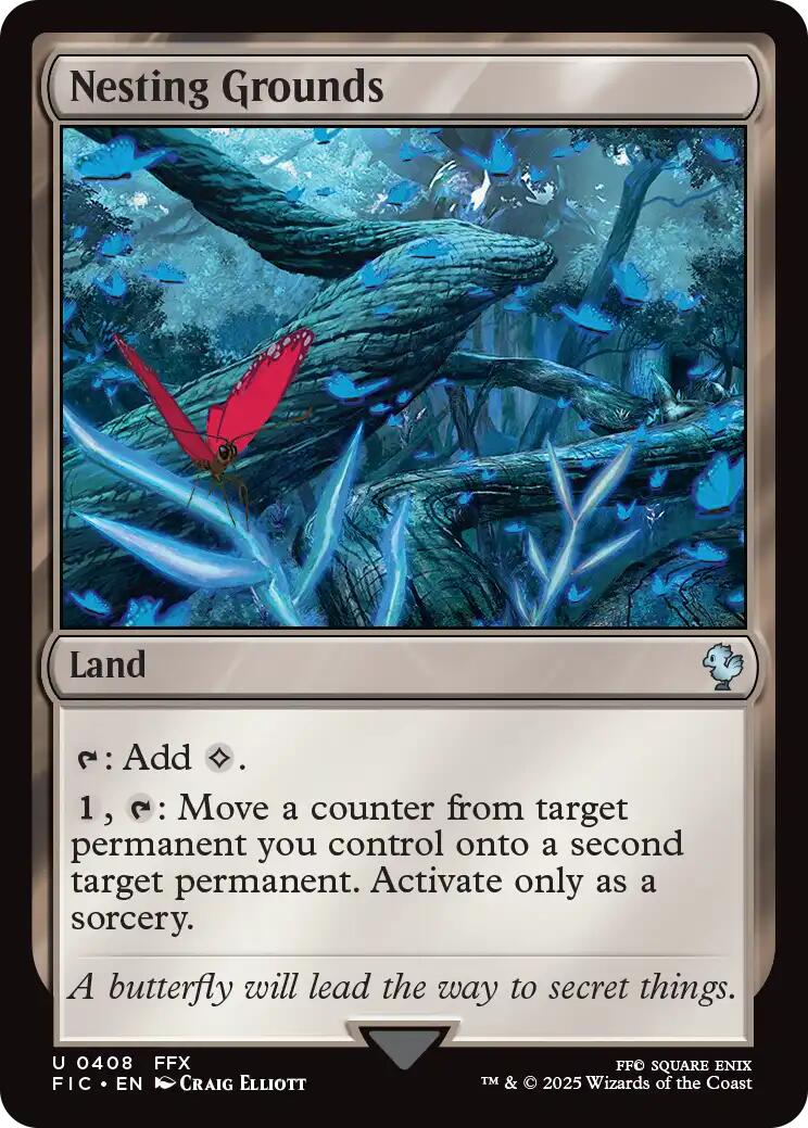 Nesting Grounds (Surge Foil) [FINAL FANTASY Commander] | Exor Games Bridgewater