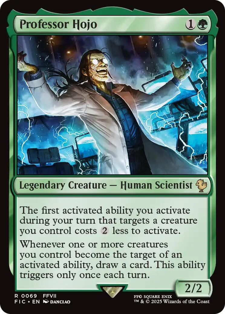 Professor Hojo (Surge Foil) [FINAL FANTASY Commander] | Exor Games Bridgewater